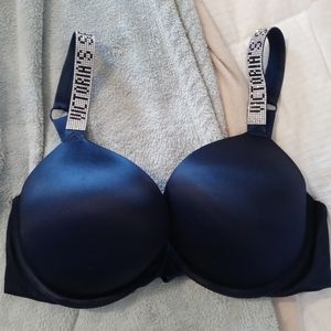 Victoria's Secret Bombshell Add-2-cups Shine Strap Push-Up Bra